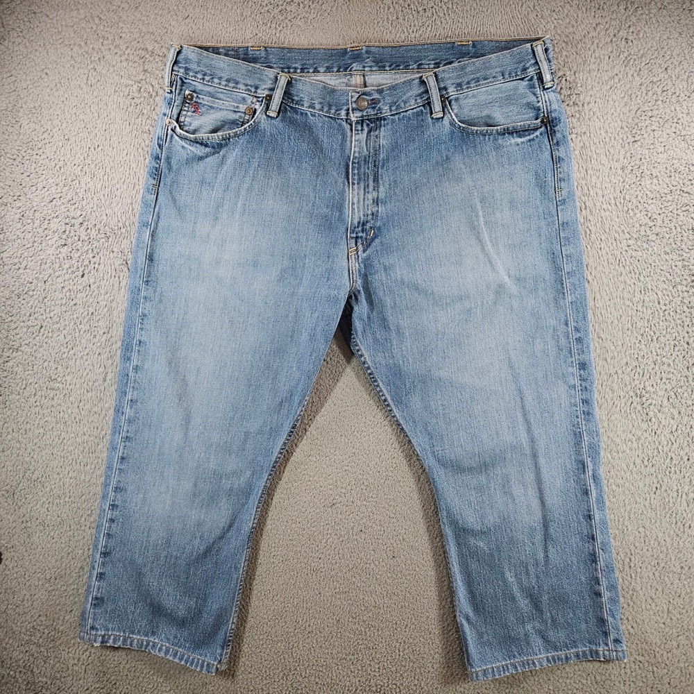 VTG Polo‎ Ralph Lauren Classic Fit 867 Mens Blue Denim Jeans 42x26 Medium Wash